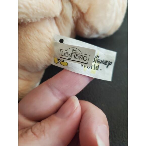 Vintage Walt Disney World Nala Plush Stuffed Animal Pellets Toy - Picture 4 of 6